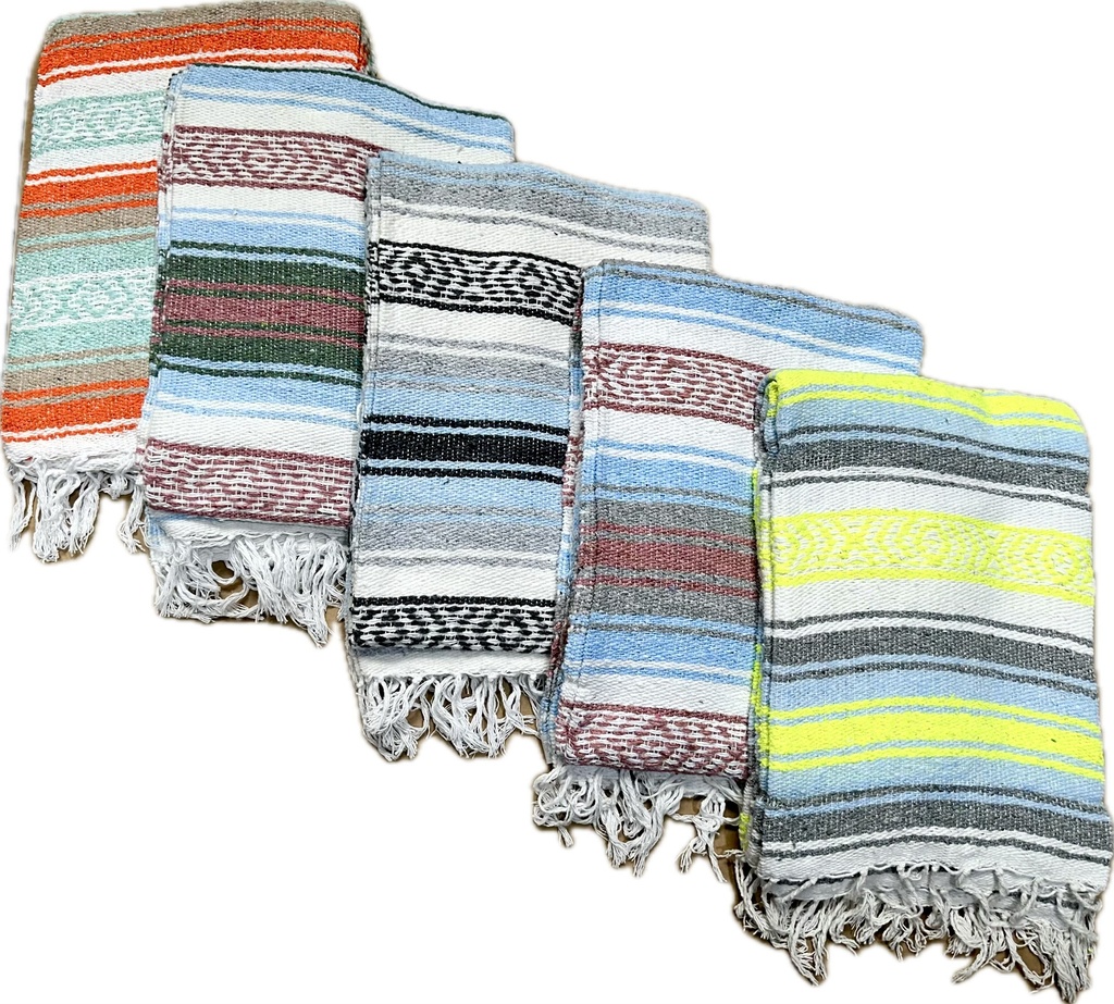 Pastel mexican blanket clearance